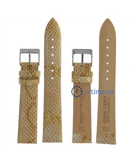Ремешок MARIO NOTTI S-07, 18 р-р, Crema, L