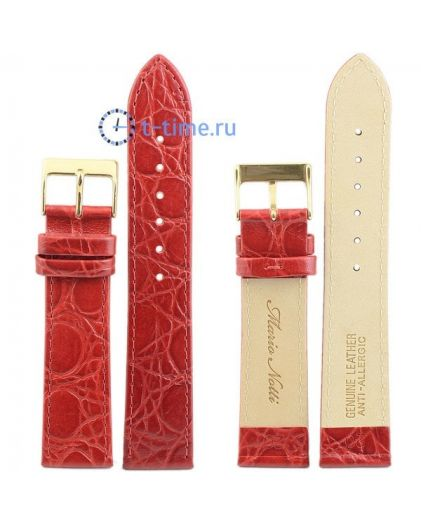 Ремешок MARIO NOTTI S-30, 20 р-р, Red, L