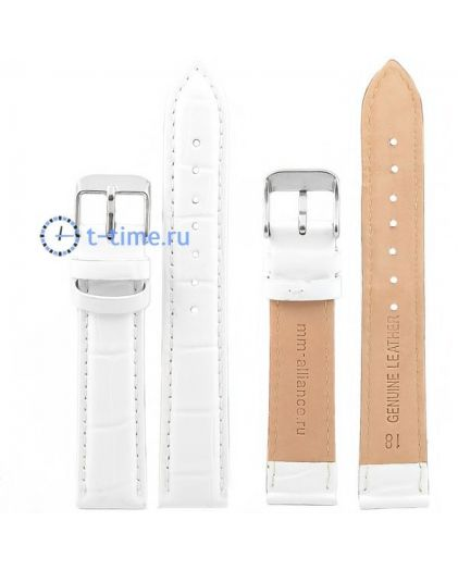 Ремешок MM-ALLIANCE S-01, 18 р-р, white, L