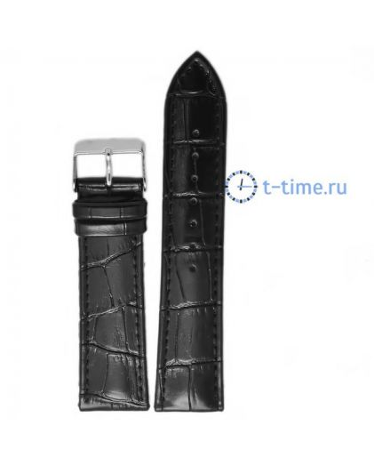 24 мм ремень 725 croco чер