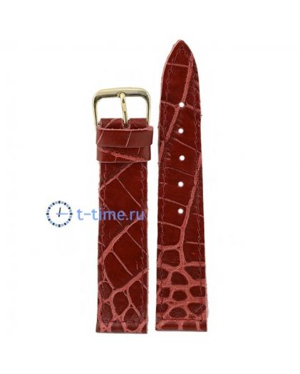 Ремешок ЗНАМЯ №22 мод. 20 мм красн croco