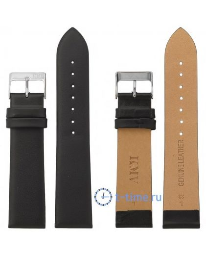 Ремешок KMV S-22, 22 р-р, черный, L