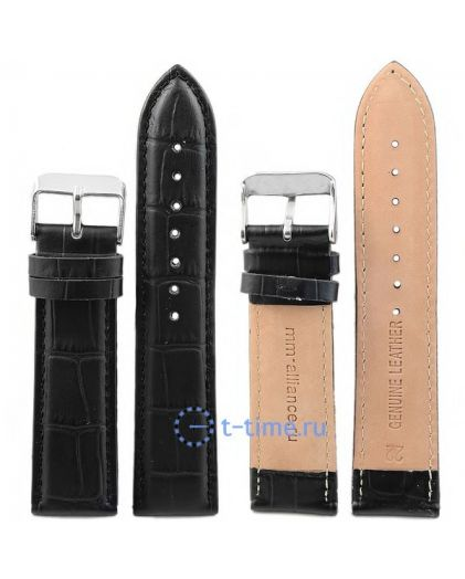 Ремешок MM-ALLIANCE S-01, 22 р-р, black, L