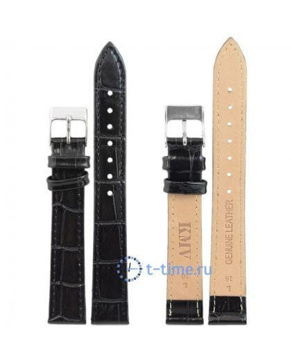 Ремешок KMV S-11, 16 р-р, черный, L