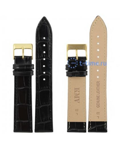 Ремешок KMV S-11, 20 р-р, черный, L