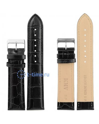 Ремешок KMV S-11, 24 р-р, черный, XL
