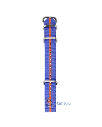 Ремешок Zulu Nato 20 мм blue+red