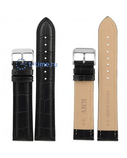 Ремешок KMV S-14, 22 р-р, черный, XL