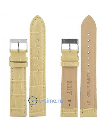 Ремешок KMV S-11, 20 р-р, беж, L