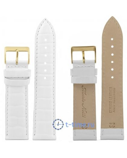 Ремешок MARIO NOTTI S-16, 22 р-р, White, L
