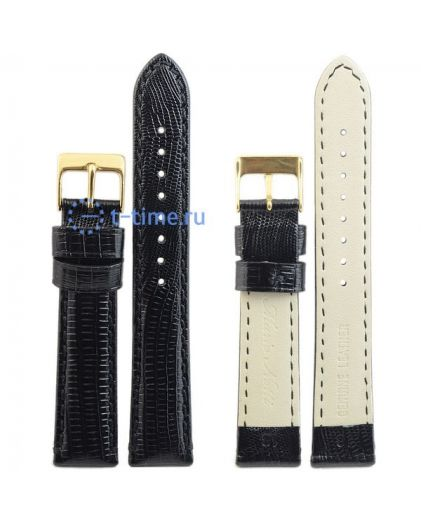 Ремешок MARIO NOTTI S-08, 18 р-р, Black, L