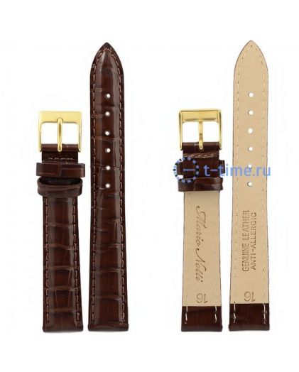 Ремешок MARIO NOTTI S-16, 16 р-р, Brown, L