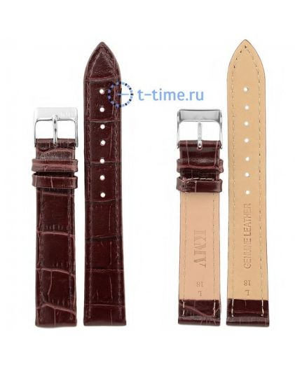 Ремешок KMV S-11, 18 р-р, бургундия, L