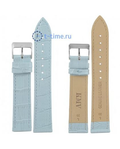Ремешок KMV S-11, 20 р-р, голубой, L