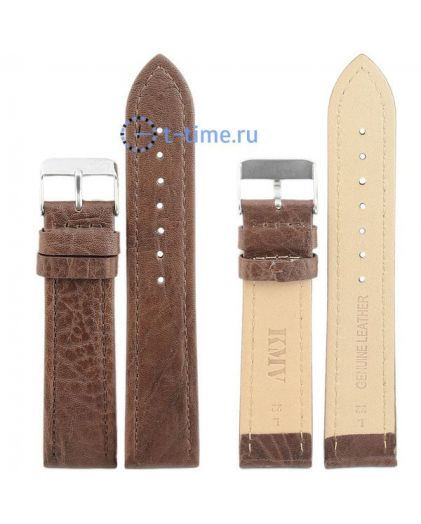 Ремешок KMV S-10, 22 р-р, т-коричневый, L