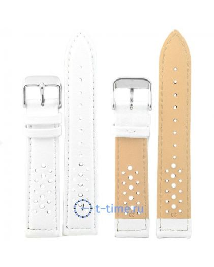 Ремешок KMV S-03, 20 р-р, white, L