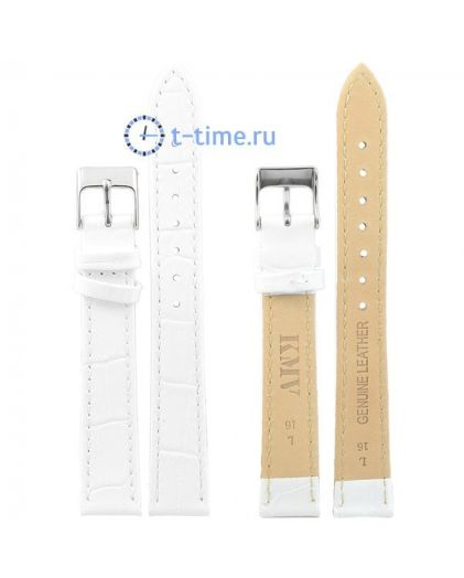 Ремешок KMV S-11, 16 р-р, бел, L