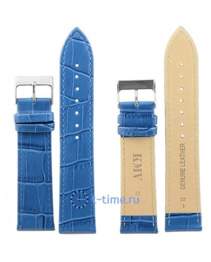 Ремешок KMV S-11, 22 р-р, син, L