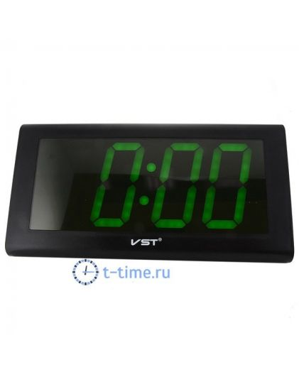 VST795-4 часы зел.цифры-10