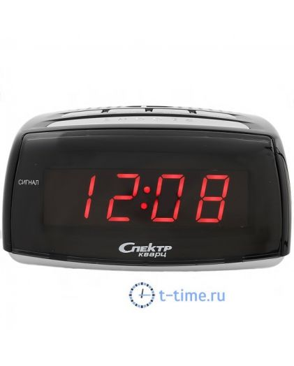 Часы сетевые Спектр СК 0720-Ч-К кварц купить в интернет-магазине t-time.ru