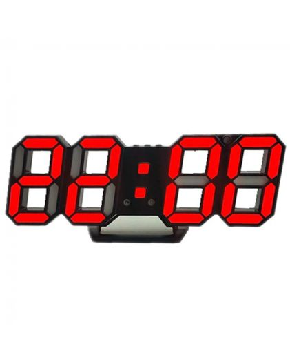 Часы сетевые 220В красные\белые циф. DS-6609
