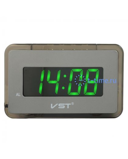 VST728-4 часы 220В зел.цифры-40 USB кабель (без адаптера)