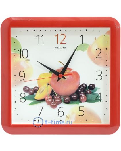 Настенные часы Салют П-А1-331 фрукты 2
