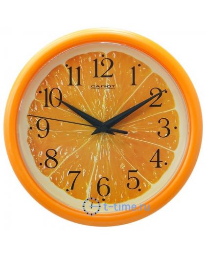 Настенные часы Салют ПЕ-Б2.1-237 апельсин
