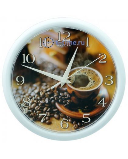 Настенные часы Салют ПЕ-Б7-251 кофе
