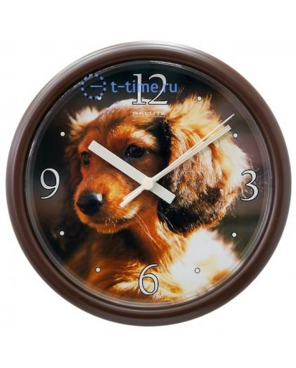 Настенные часы Салют ПЕ-Б1.2-205 собака 2