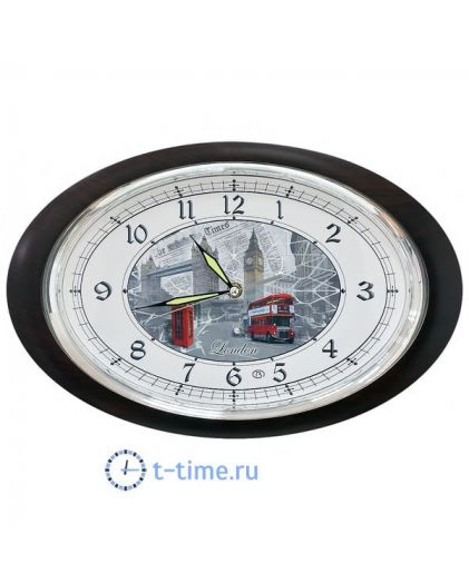 Настенные часы Vostok B 123145L пластик