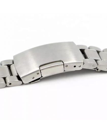 Браслет для часов TIOTIME B151-170-22S 22 мм литой кнопка хром