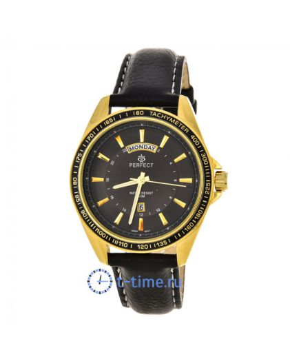 PERFECT W126 корп-желт циф-чер рем чер