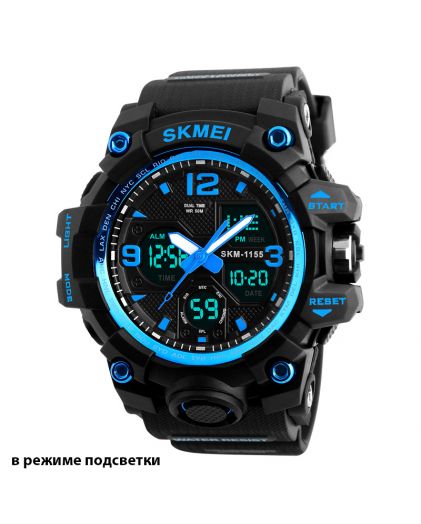 SKMEI 1155 чер-син