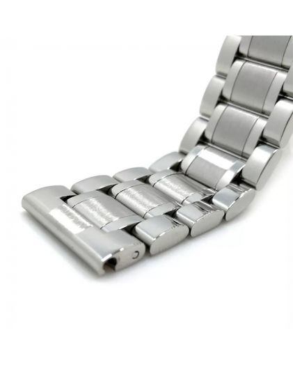 Браслет для часов TIOTIME B111V-180-20S 20 мм литой бабочка хром
