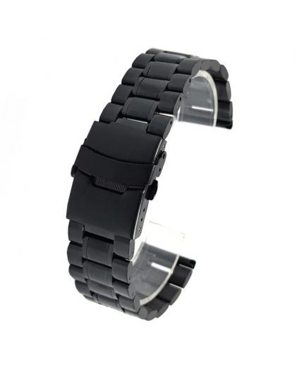 Браслет TIOTIME B141-170-24B 24 мм литой черный