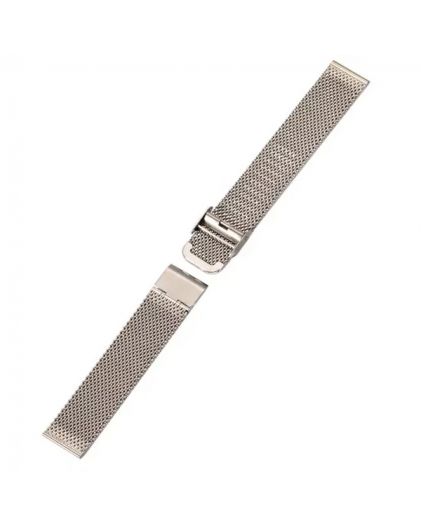 Браслет для часов TIOTIME B368-180-24S 24 мм миланское плетение серебристый