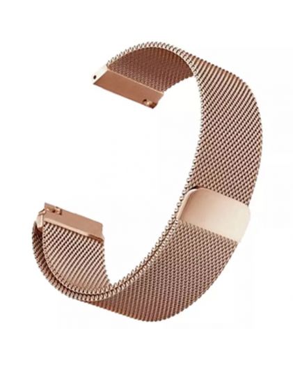 Браслет TIOTIME B386-220-24R 24 мм магнит сетка розовое золото