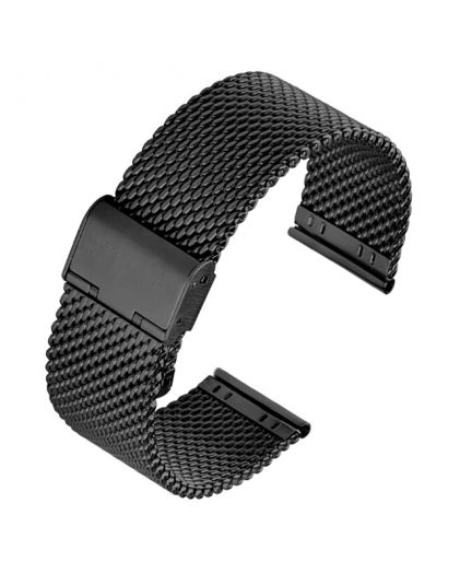 Браслет TIOTIME B360-180-18B 18 мм сетка черный