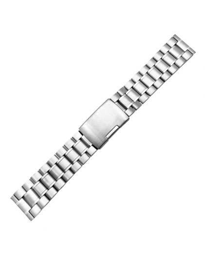 Браслет для часов TIOTIME B151-170-18S 18 мм литой кнопка хром