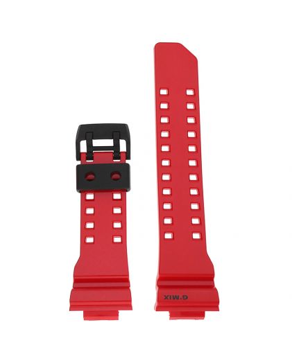 Ремень CASIO GBA-400-4A, 10479601 красный