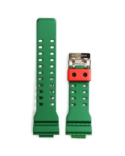 Ремешок для часов Casio GA-110RF-9A, 10414745 зеленый