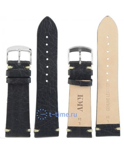 Ремешок KMV S-07, 24 р-р, black, L
