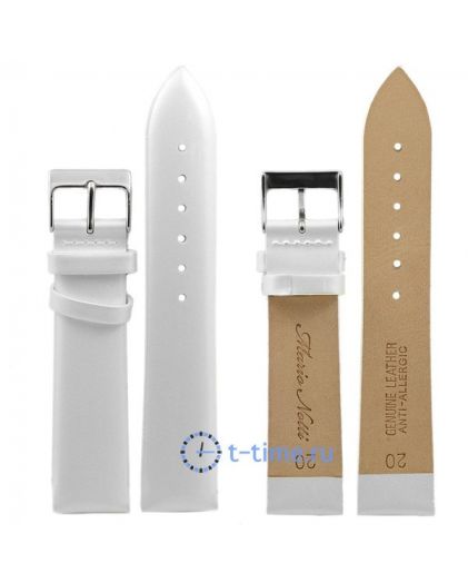 Ремешок MARIO NOTTI S-19, 20 р-р, Bianco, L