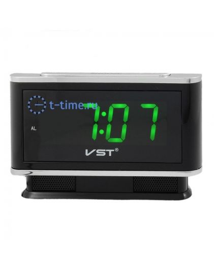 VST 721-4 часы 220В зел.цифры-30