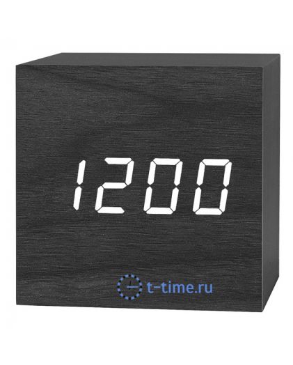 VST869-6 бел цифры (черн) + USB (без адаптера)