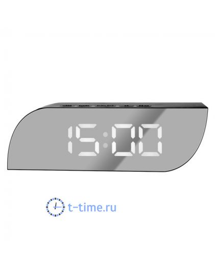 VST X018-6 бел цифры (черн) + USB (без адаптера)