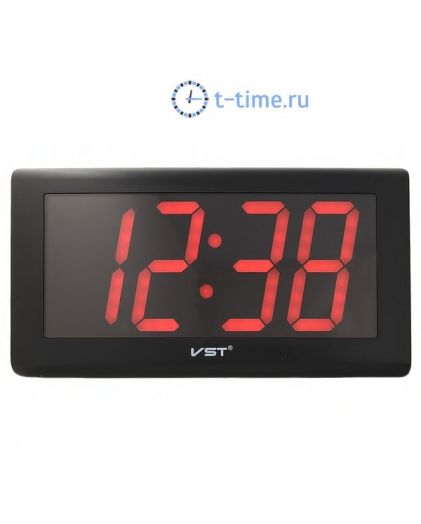 VST795-1 часы 220В красн.цифры+блок-10