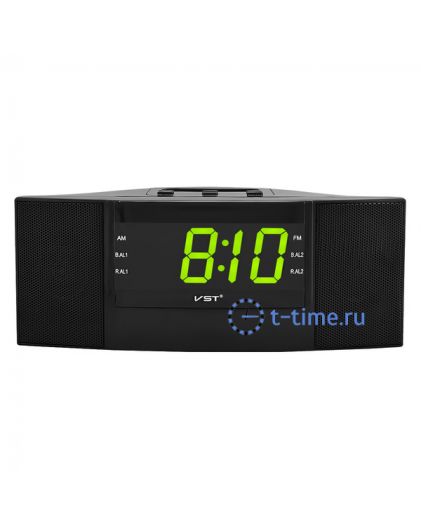 VST907-2 220В+ радио св.зел.цифры + блок