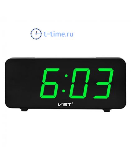 VST763-4 220В зел.цифры+USB кабель (без адаптера)